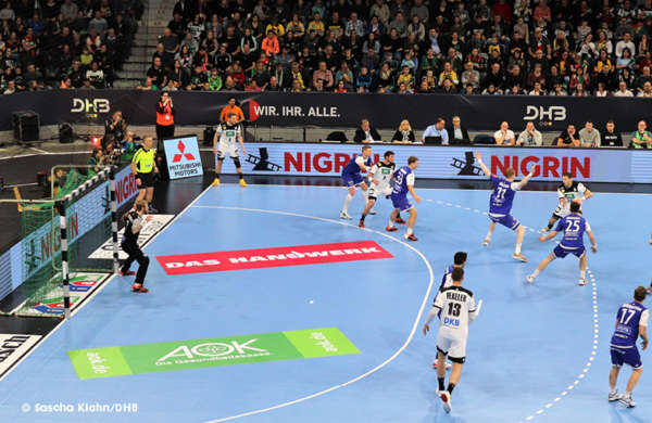 Das Handwerk ist Sponsor beim Handball