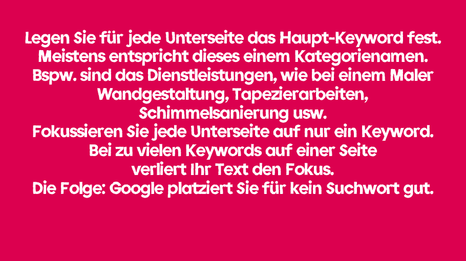 SEO-Keyword 1