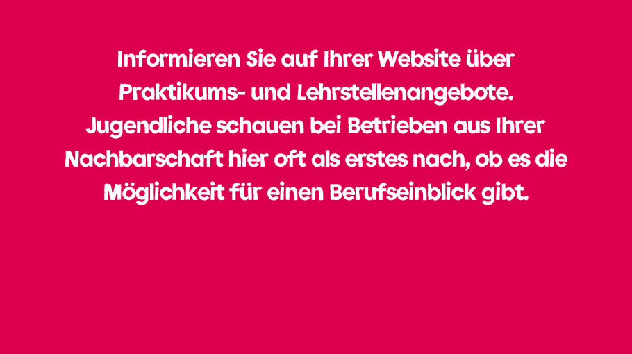 Praktikumssuche 1