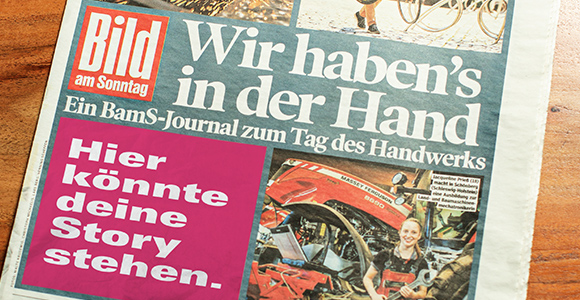 BILD-Beilage rund um das Handwerk