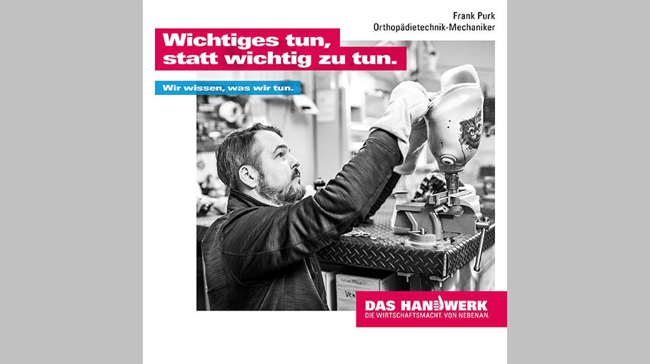 Frank Purk, Orthopädietechnik-Mechaniker