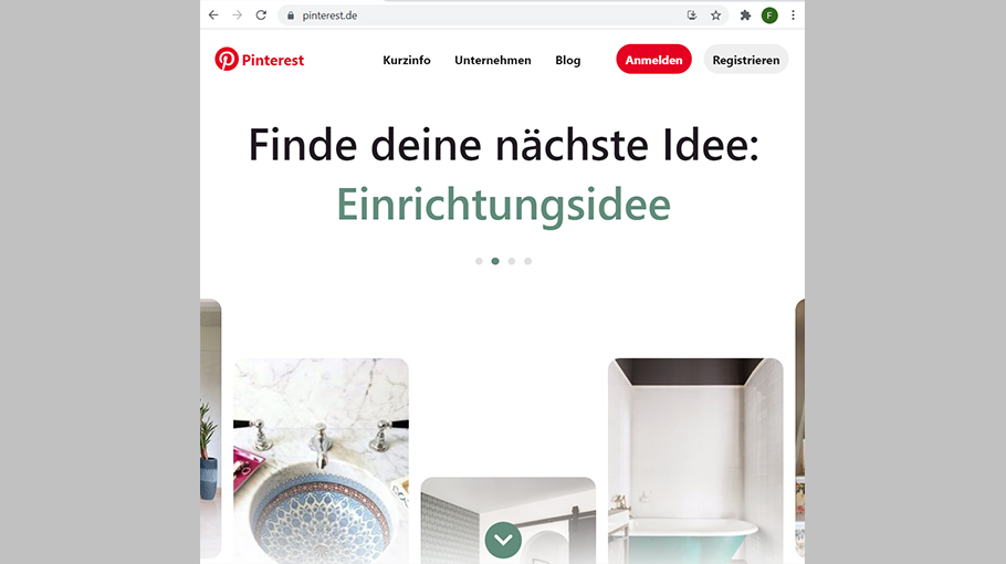 EIN KONTO BEI PINTEREST ANLEGEN 1