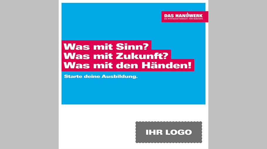 Sportlicher Start ins neue Ausbildungsjahr: Neue Bildmotive und Artikel im Werbeportal 7