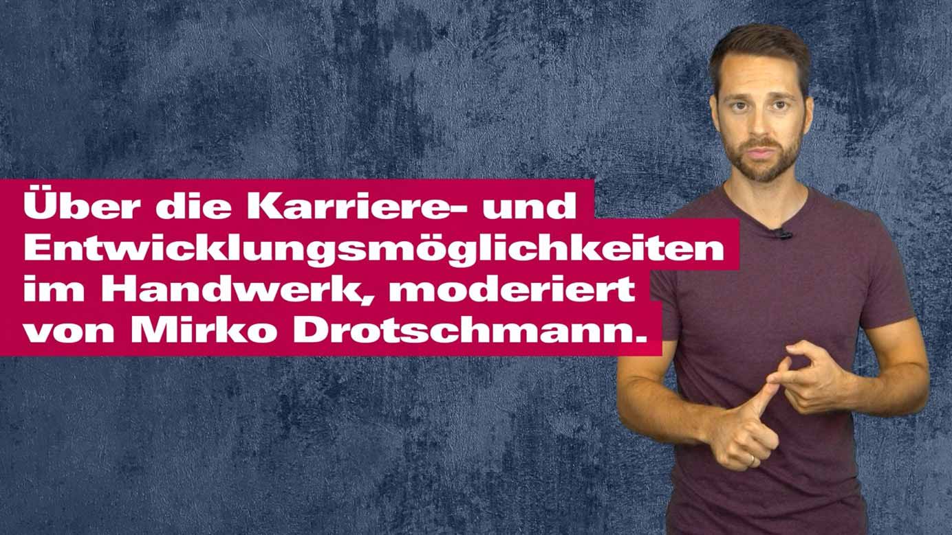 Vorschaubild Mirko Drotschmann Videos über das Handwerk