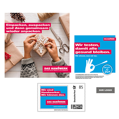 Motive und Briefmarke