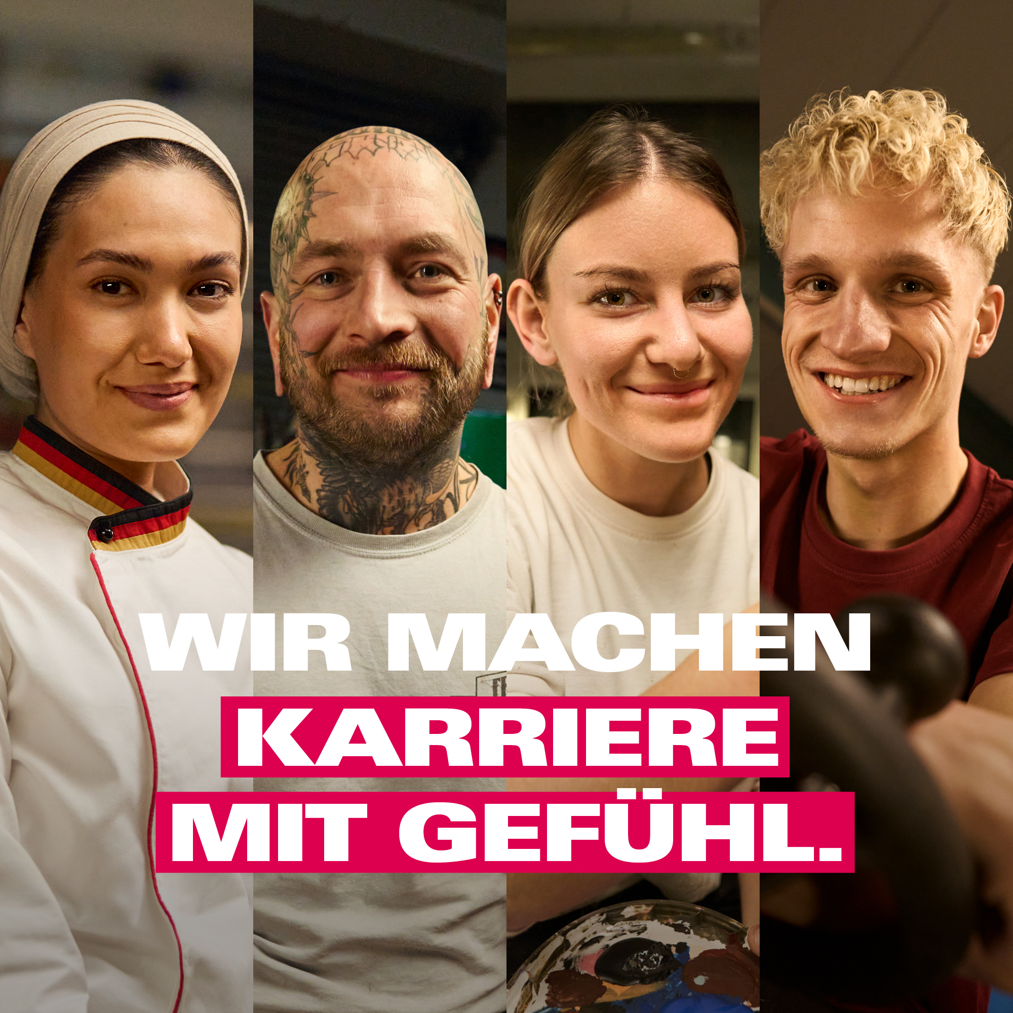 Wir machen Karriere mit Gefühl