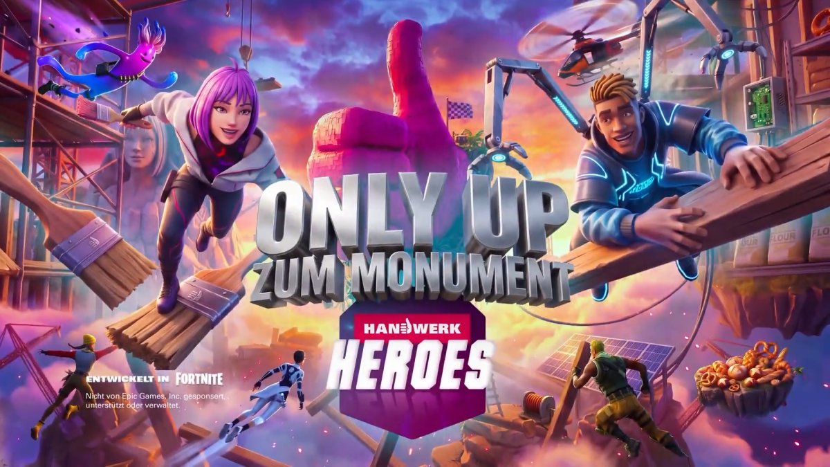 Handwerk Heroes: ONLY UP – Zum Monument