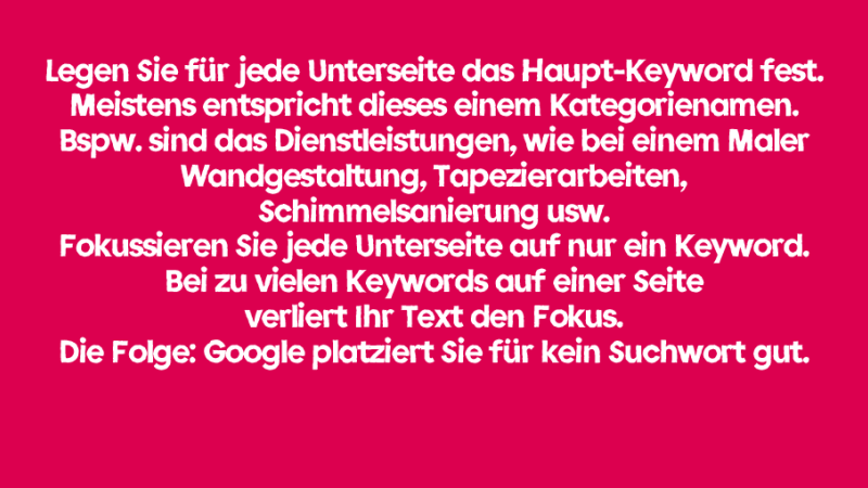 SEO-Keyword 1