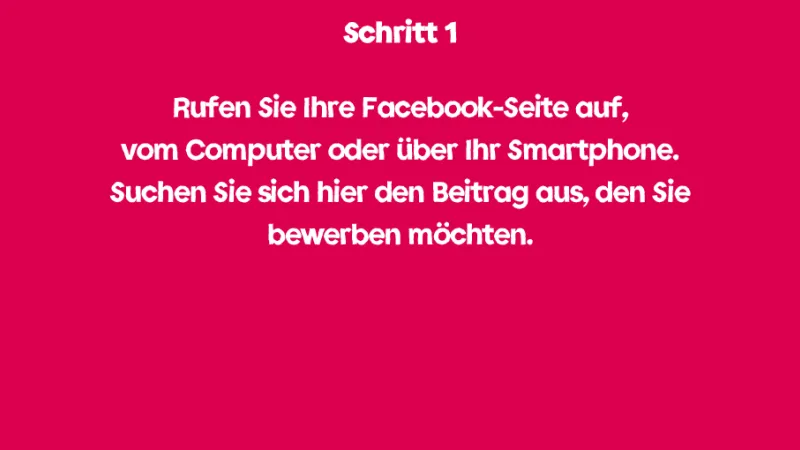 Schritt 1