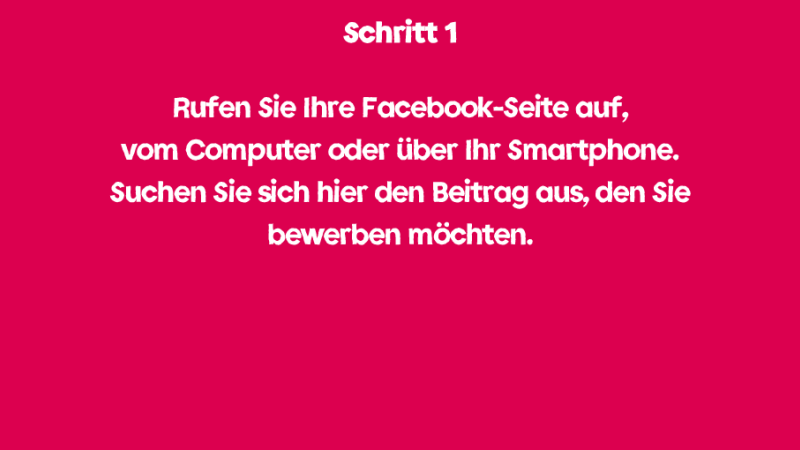 Schritt 1
