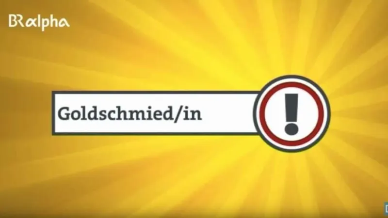 Goldschmied*in