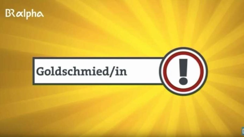 Goldschmied*in
