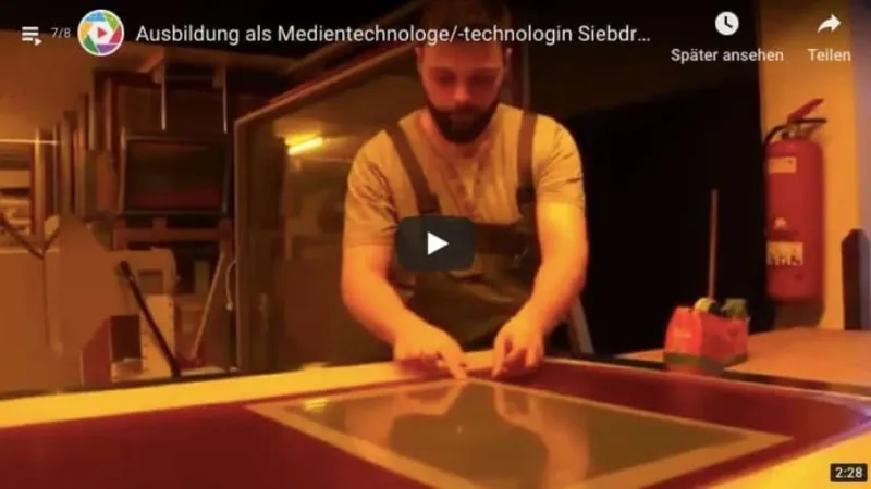 Medientechnologe*in Siebdruck