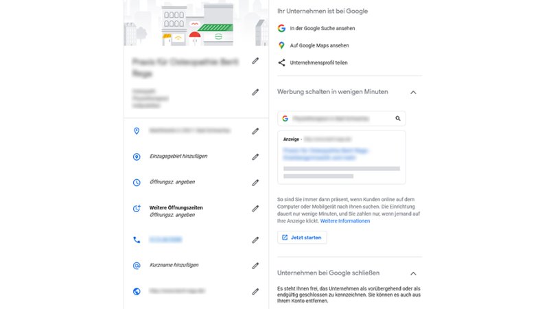 Google Rezension Schritt 4