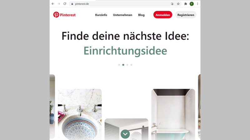 EIN KONTO BEI PINTEREST ANLEGEN 1