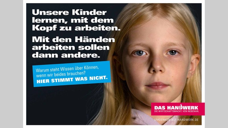 Mit den Händen arbeiten