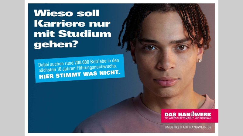 Wieso soll Karriere nur mit Studium gehen?