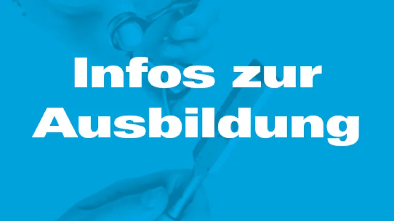 Text auf blauen Hintergrund
