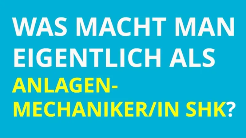 Anlagenmechaniker*in
