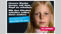 Mit den Händen arbeiten