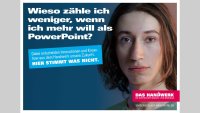 Wieso zähle ich weniger, wenn ich mehr will als Powerpoint