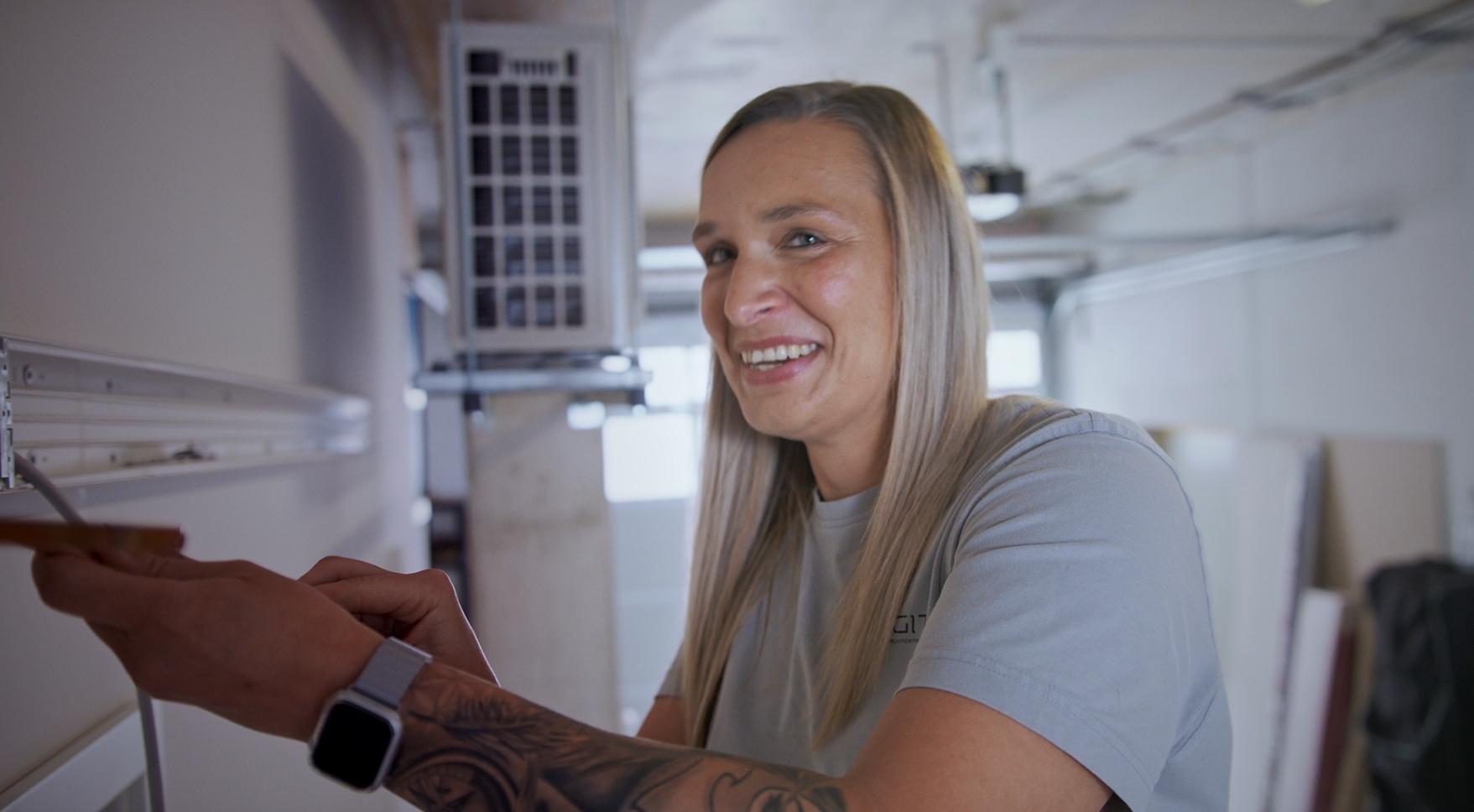 Michèle Boncori Kältetechnikerin