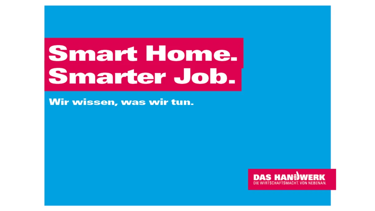 Elektroniker, smart job, smart home