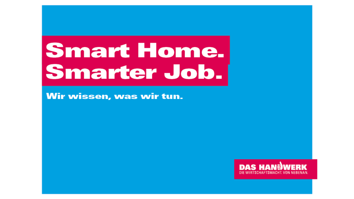 Elektroniker, smart job, smart home