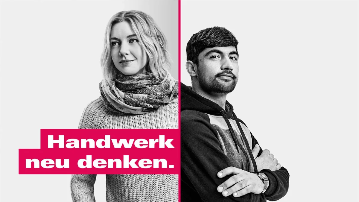 Abbildung zwei Personen