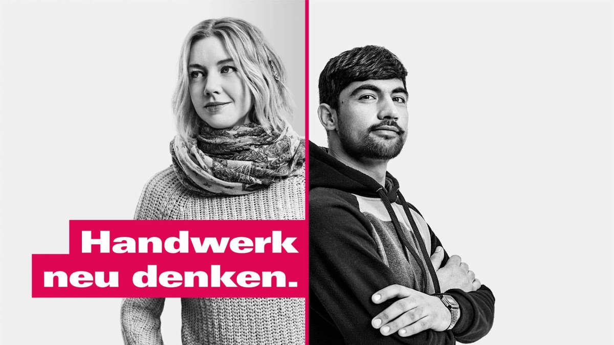 Abbildung zwei Personen
