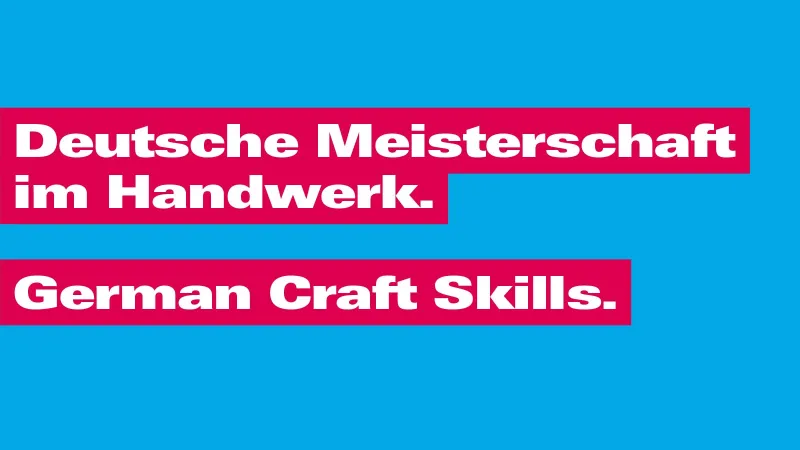 Grafik Deutsche Meisterschaft im Handwerk