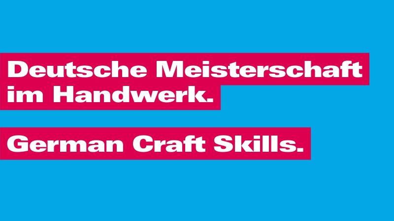 Grafik Deutsche Meisterschaft im Handwerk