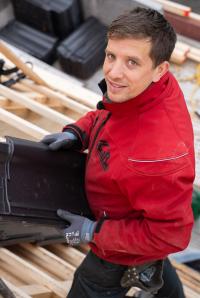 Dachdecker Tim Heiße